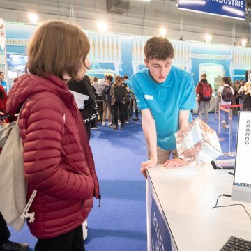 Le salon valaisan des formations et métiers. Martigny. Jeudi 9 mars 2023
